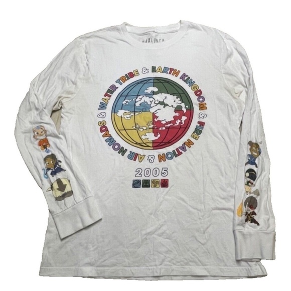 Box Lunch Nickelodeon Avatar The Last Airbender Unisex‎ LS T-shirt Size M - Picture 1 of 6